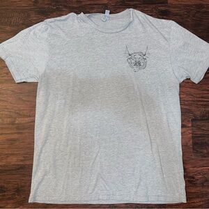 Next Level Apparel Light Gray Men's Tee